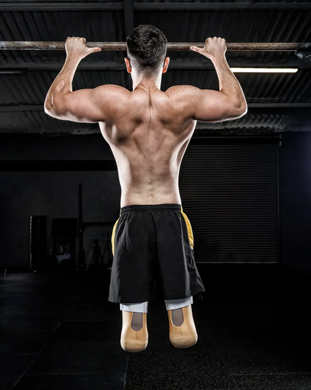 Coach Ryan powering through a back day session